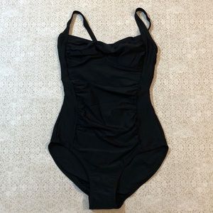 Black One Piece Swimsuit “New”